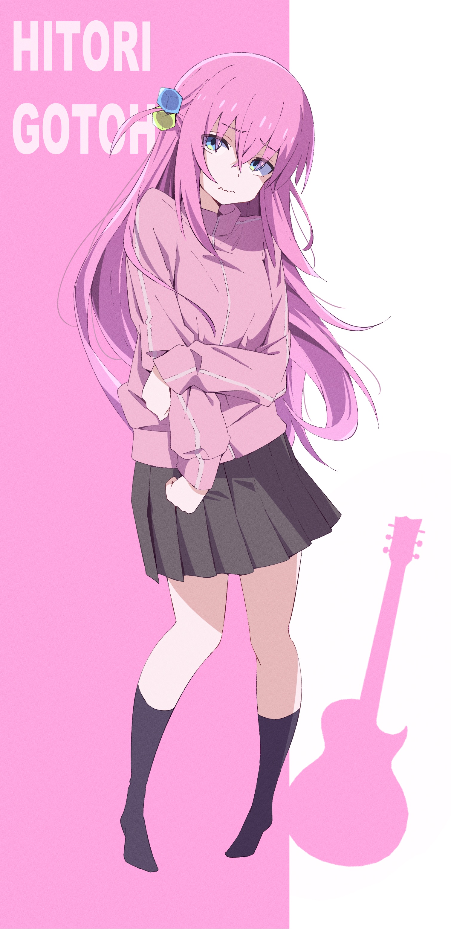 Eito12 bocchi the rock gotou hitori guitar gym uniform seifuku